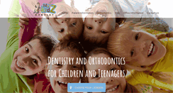 Desktop Screenshot of mykidzdentist.com
